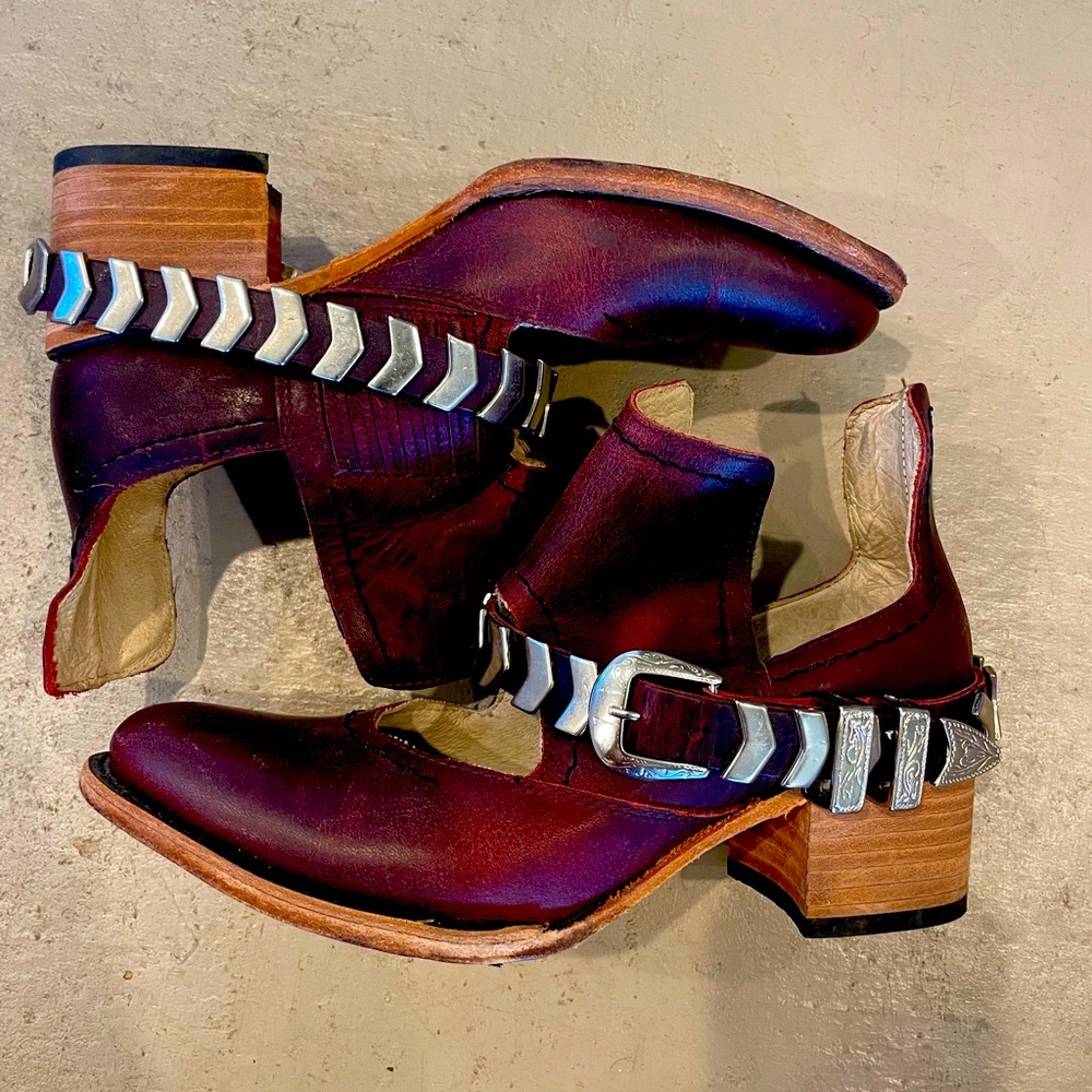 Freebird discontinued ankle boots.